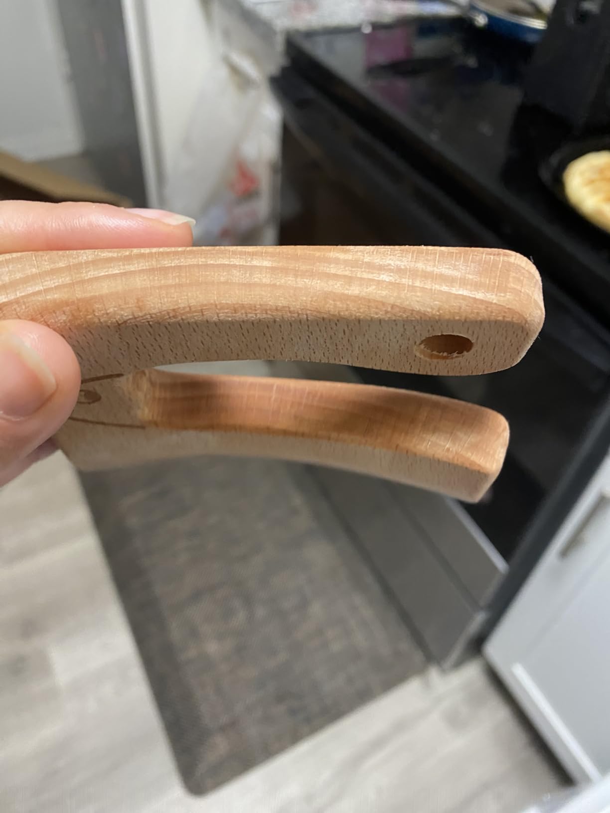 LUOLAO Wooden Kids Knife for Real Cooking customer photo 2