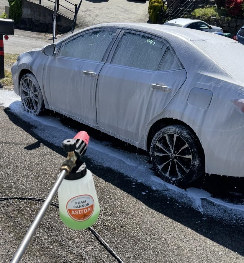 AstroAI Foam Cannon for Pressure Washer with 1/4