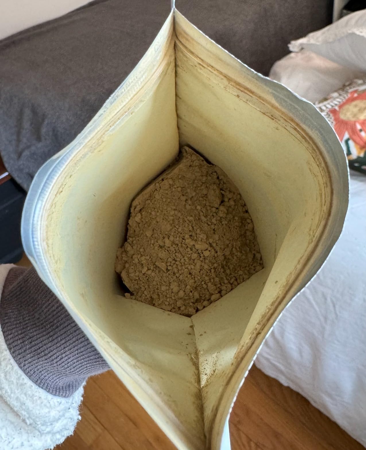Ocha & Co. Hojicha Powder - Japanese Organic Roasted Green Tea Latte Powder - Houjicha Green Tea Blend Made From Powdered Kukicha and Sencha - Low Caffeine Tea with a Sweet, Smoky Taste, 100g/3.5oz. customer photo 1