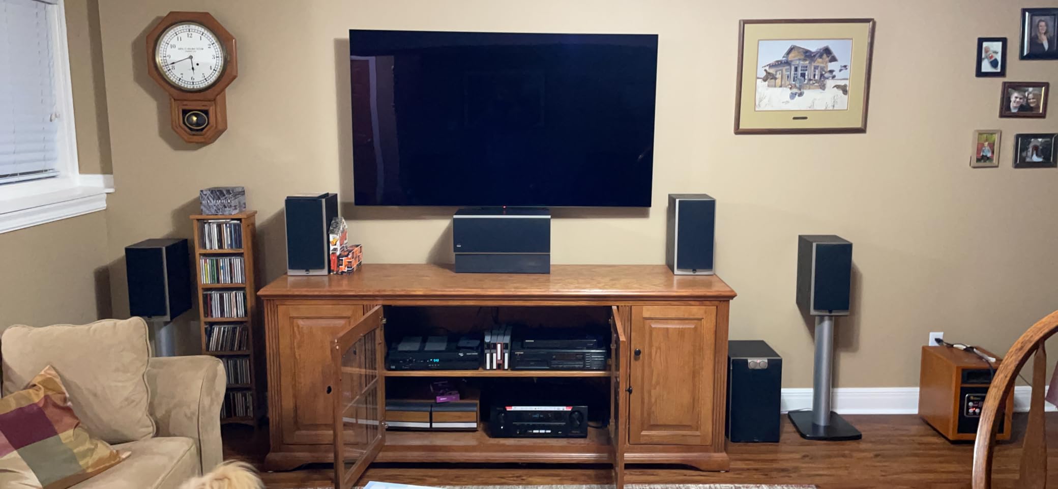 Denon AVR-X1700H 7.2 Channel AV Receiver - 80W/Channel, Built-in HEOS | Advanced 8K HDMI Video w/ eARC, Dolby Atmos, DTS:X, Amazon Alexa Voice Control customer photo 2