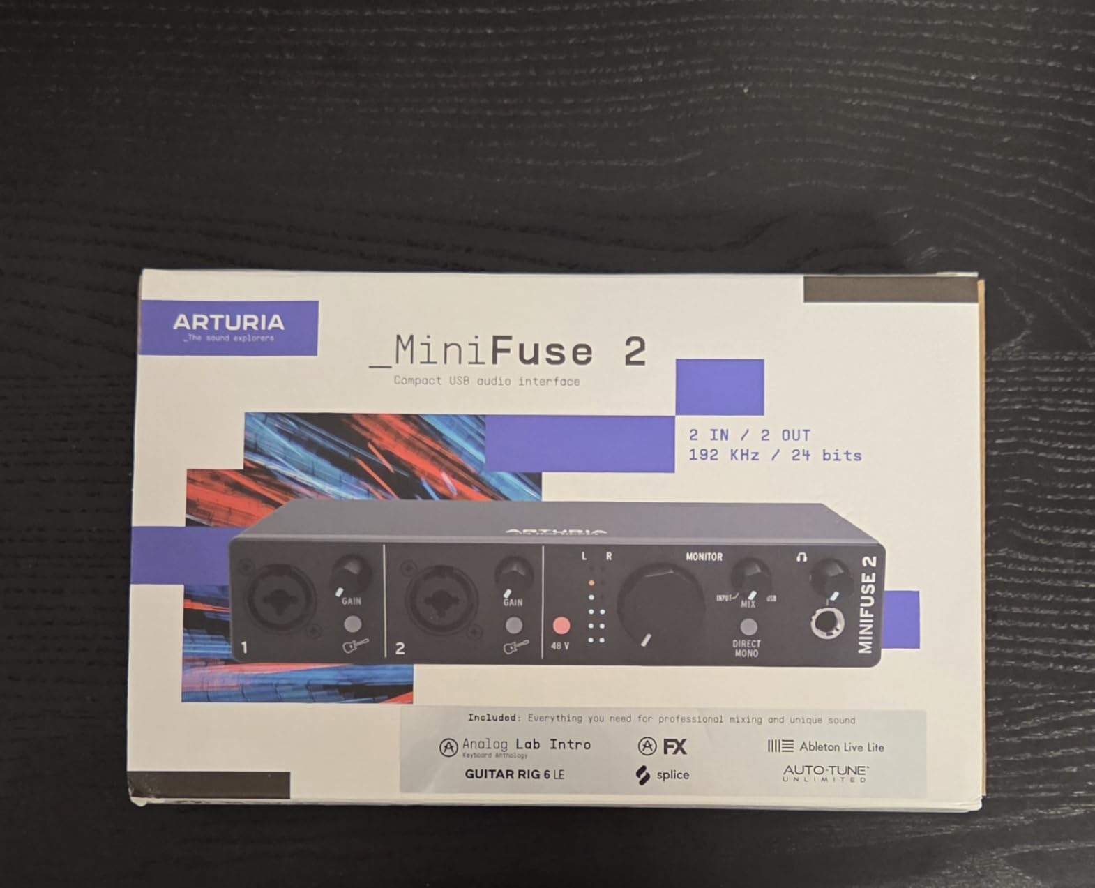 Arturia MiniFuse 2 USB Audio & MIDI Interface, Compact USB Audio and MIDI Interface with Creative Software for Recording, Production, Podcasting, Guitar customer photo 1