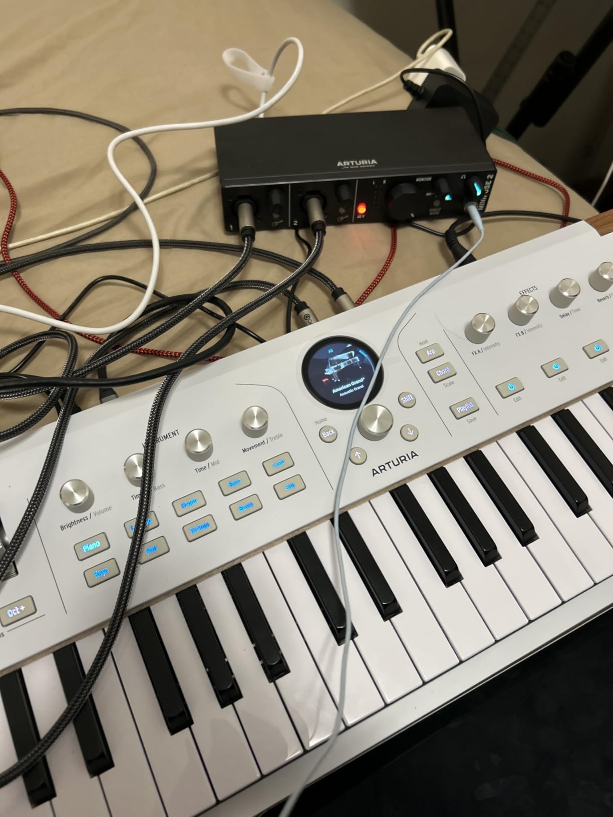 Arturia MiniFuse 2 USB Audio & MIDI Interface, Compact USB Audio and MIDI Interface with Creative Software for Recording, Production, Podcasting, Guitar customer photo 2