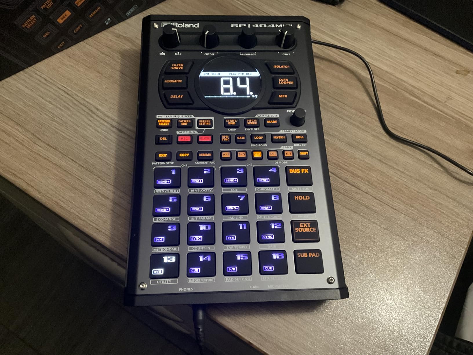 Roland SP-404MKII Creative Sampler and Effector | The Legendary SP-404 Beat Maker with Some Serious Upgrades | Fast workflow | 16GB Internal Storage | 32-Voice Polyphony | 160 Samples Per Project customer photo 2
