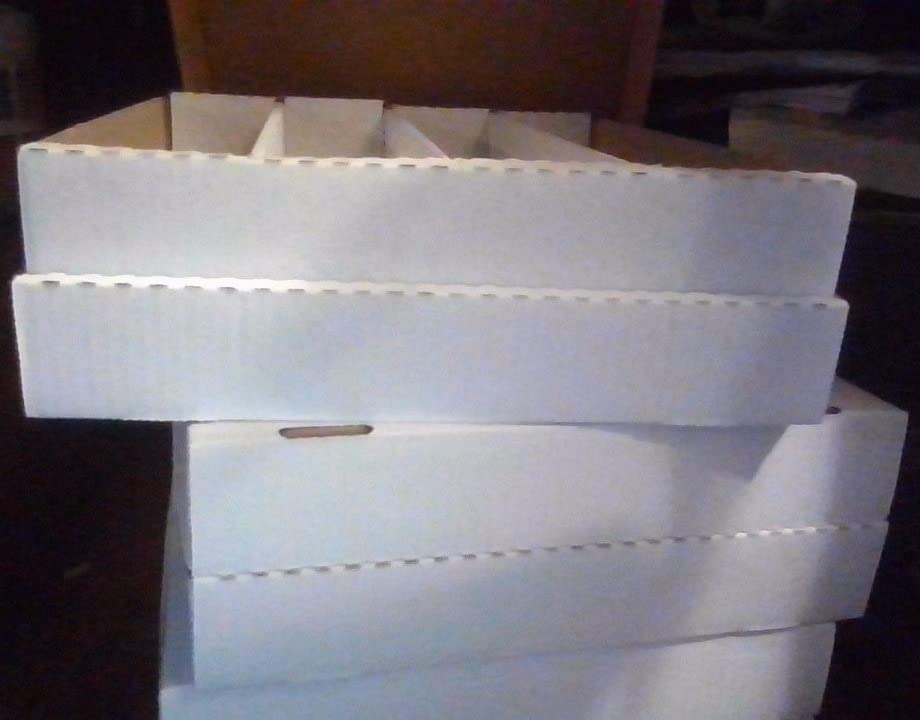BCW Monster Trading Card Storage Box, Holds 3,200 Cards, White, 5 Pack customer photo 2