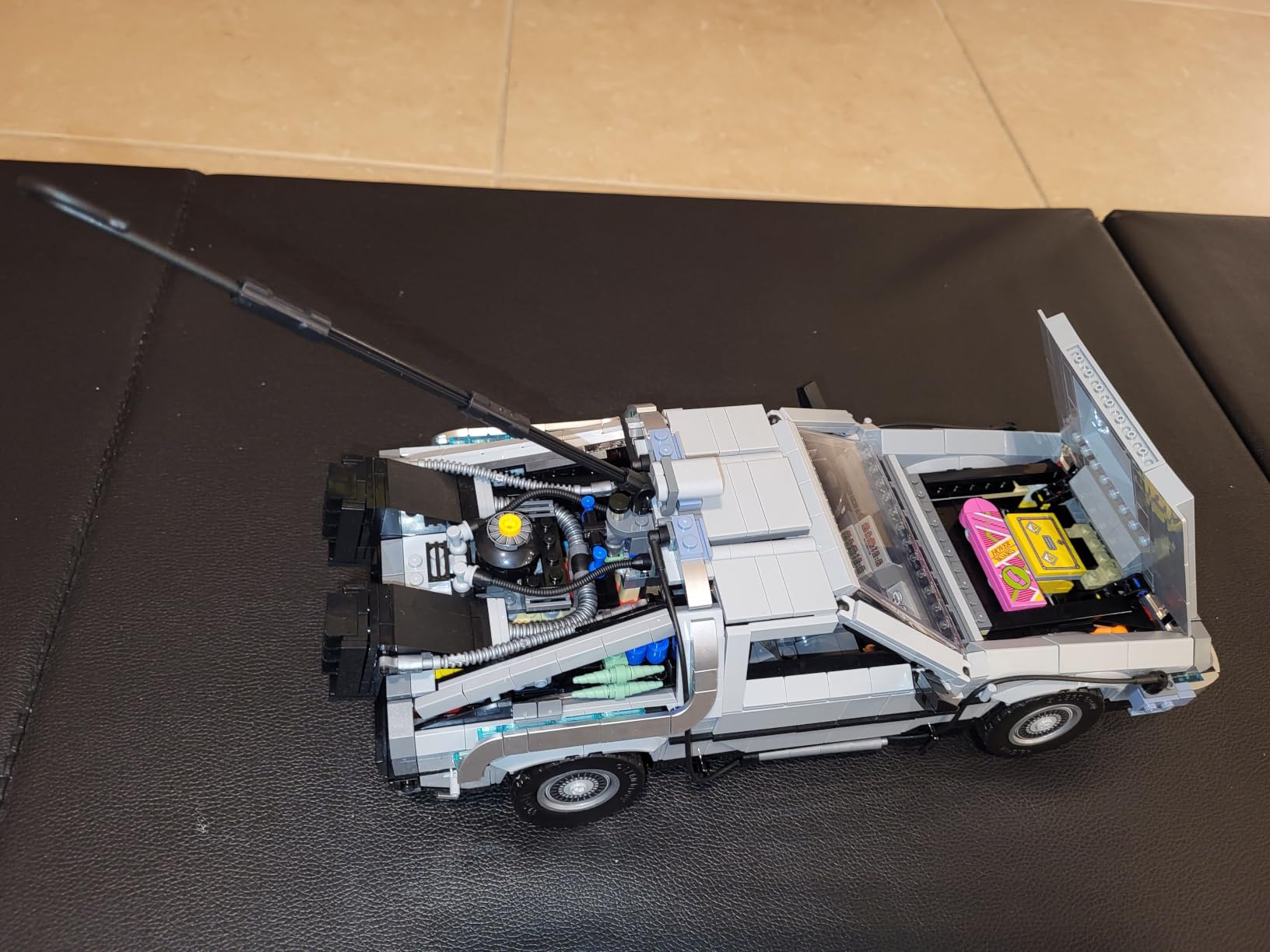 LEGO Icons Back to the Future Time Machine 10300, Model Car Building Kit Based on the Delorean from the Iconic Movie, Perfect Build for Teens and Adults Who Love to Create | Lego Back To The Future Lego 1872 Pieces - Time Machine #10300 customer photo 2