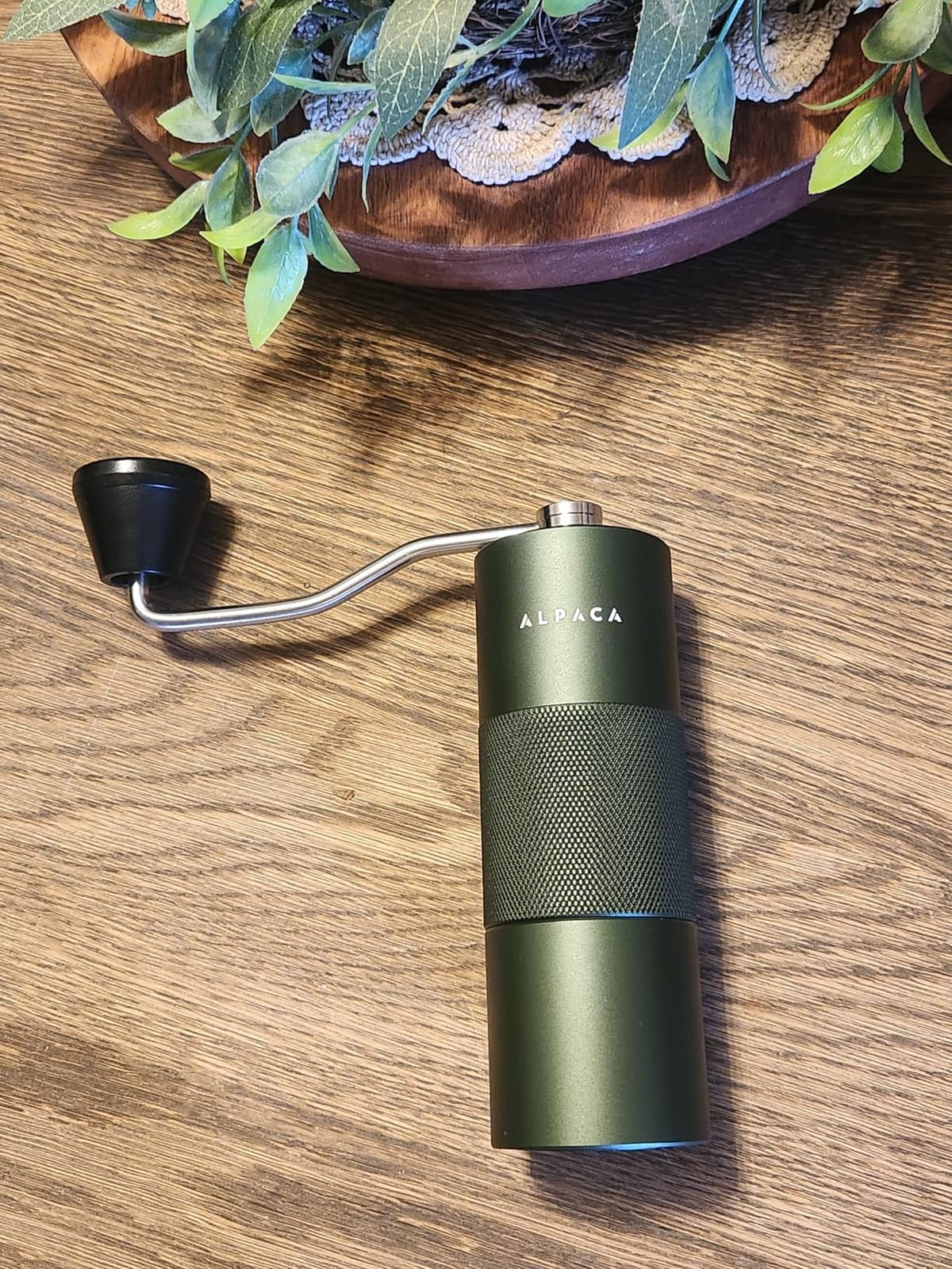 Premium Manual Coffee Grinder for Espresso, Pour Over & French Press with Stainless Steel Conical Burr customer photo 1
