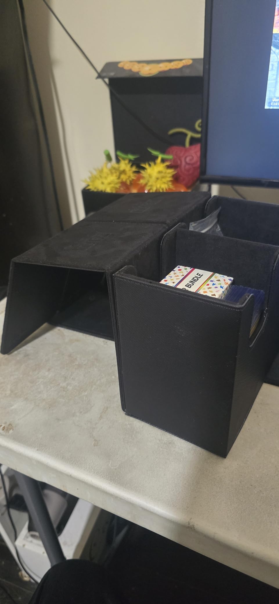 Titan Slab Box Single Row - Trading Card Storage Box for Sports and TCG Cards - Card Case Fits PSA, BGS, SGC and CSG Graded Card Slabs customer photo 1