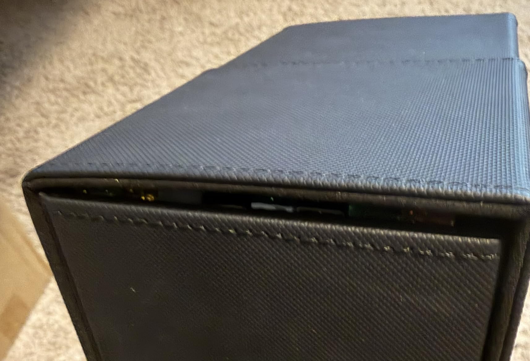 Titan Slab Box Single Row - Trading Card Storage Box for Sports and TCG Cards - Card Case Fits PSA, BGS, SGC and CSG Graded Card Slabs customer photo 2