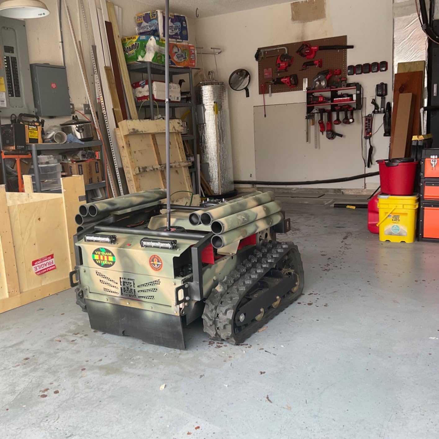 Remote Controlled Lawn Mower | 55° Slope Capability | Hybrid Self-Charging Dual Battery | Brushless Motors | Zero Turn | Adjustable Cutting Deck customer photo 1