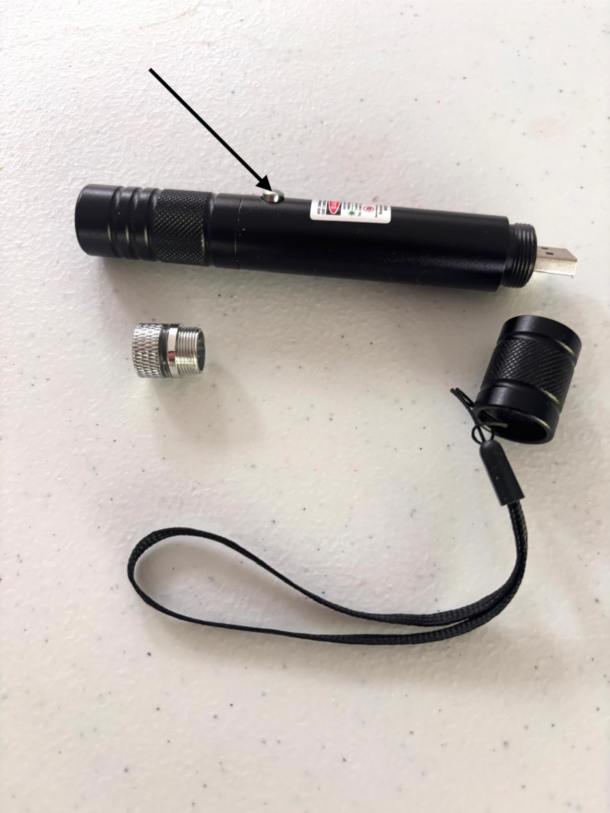 MIPREZT [Professional] Rechargeable Green Laser Pointer High Power Green Beam Laser Light Long Distance Range for TV/LED/LCD Screens Tactical Flashlights Presentation Office/Outdoors/Astronomic [001] customer photo 2