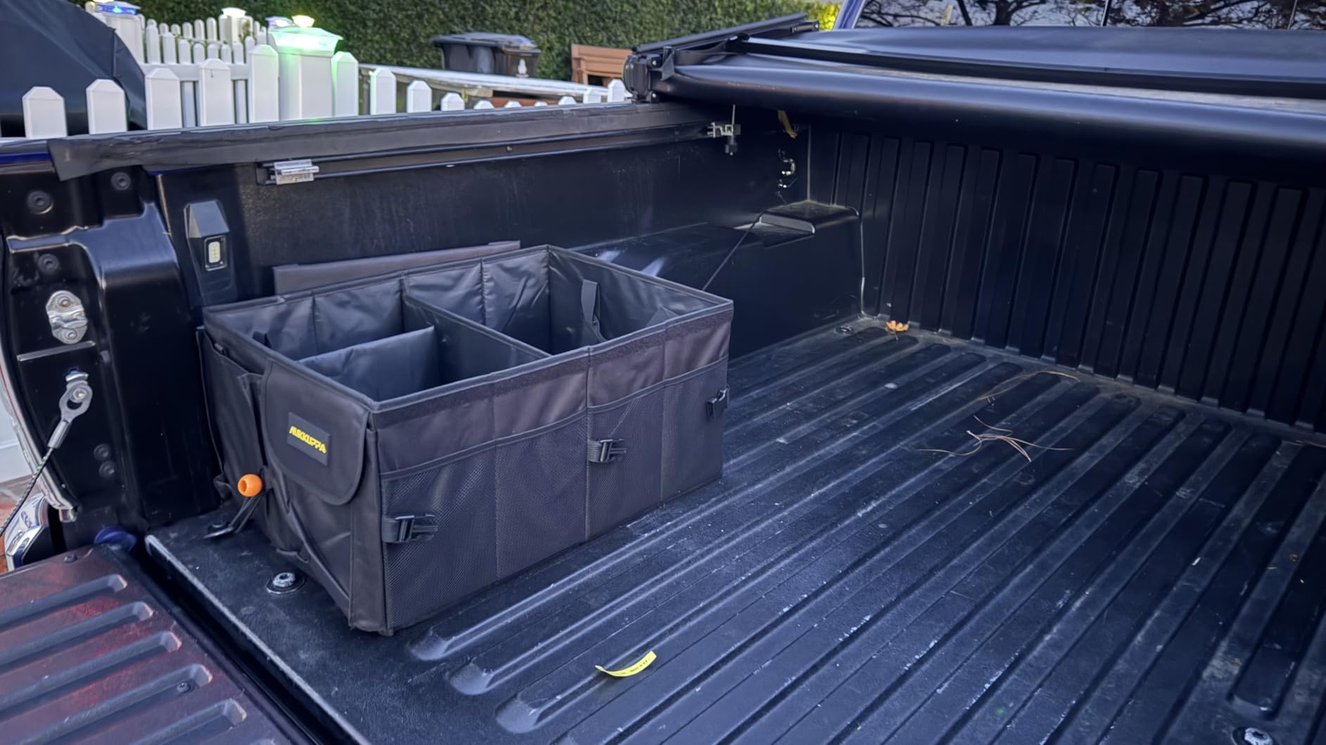 MIKKUPPA Trunk Organizer with Lid - 65L Collapsible Car Organizer, Black | Reinforced Board Resists Deformation, Sturdy Car Storage for SUV Sedan Truck Van, with Adjustable Straps and Non-Slip Bottom customer photo 1