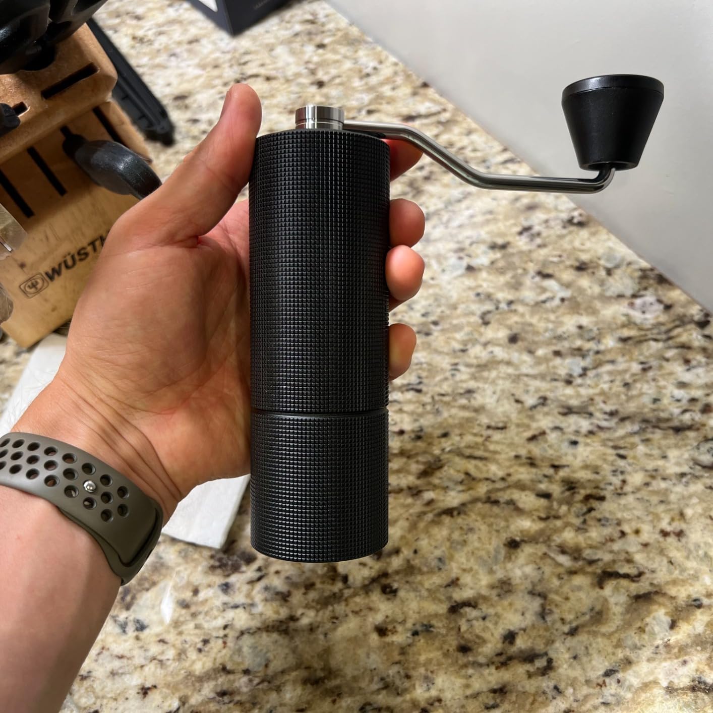 TIMEMORE Chestnut C3S Pro Manual Coffee Grinder, Stainless Steel S2C Conical Burr customer photo 1