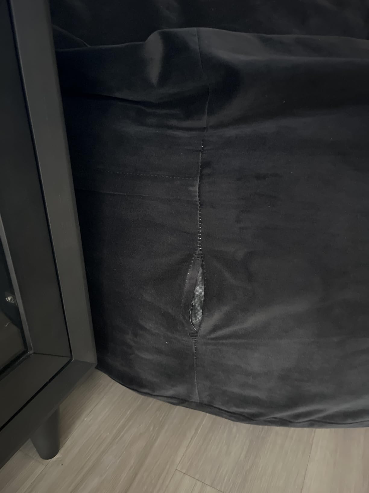 Codi 4 FT Bean Bag Chairs for Adults, Large Beanbag with Filler, Grey | Premium shredded foam fill, Machine washable cover, Built-in zipper, Reinforced seams, Ideal for gaming customer photo 2