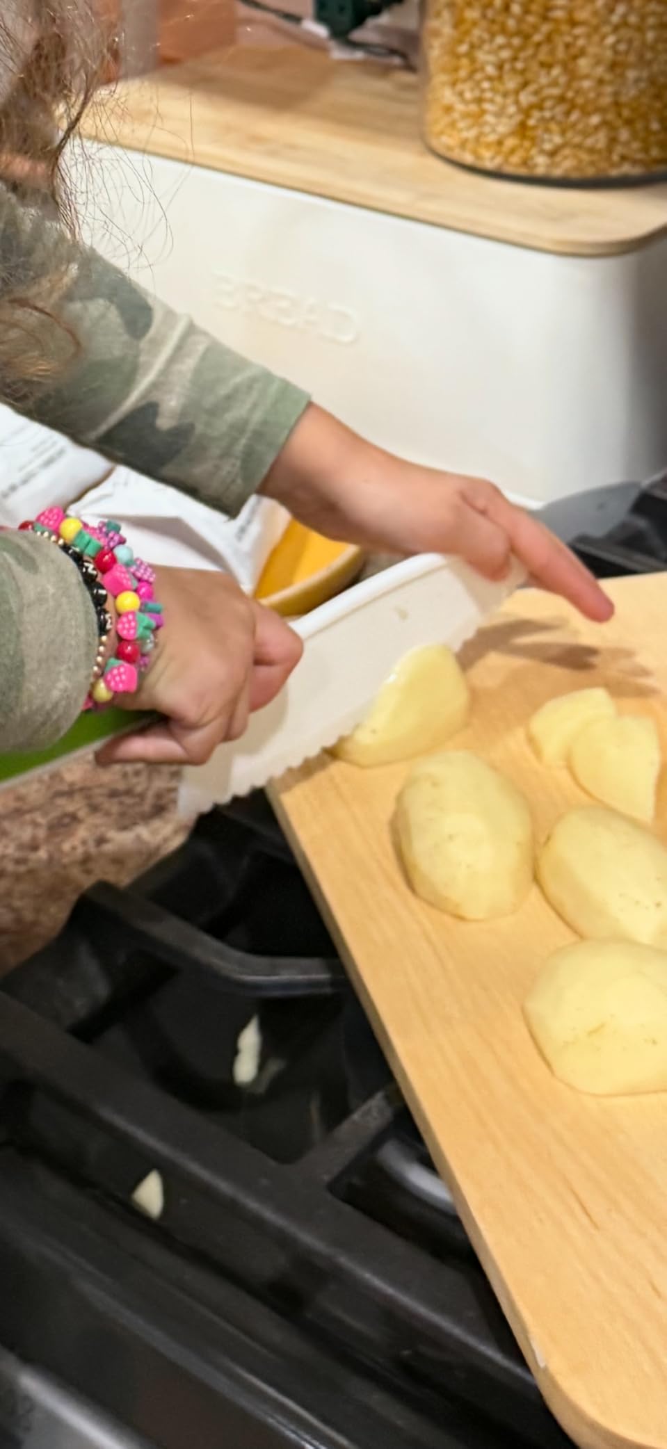 Kids Knife Set with Cutting Board, Toddler Knife customer photo 1