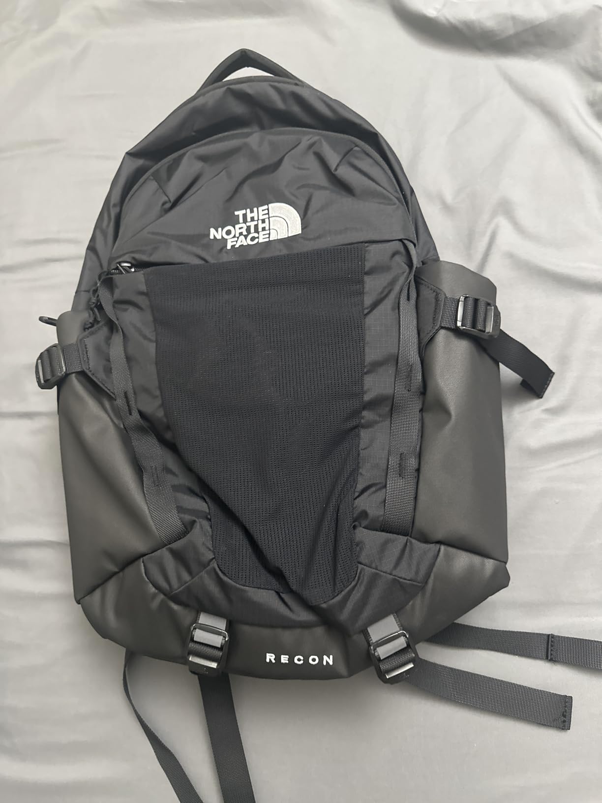 The North Face Recon Everyday Laptop Backpack, Blk/Blk-NPF, One Size customer photo 2