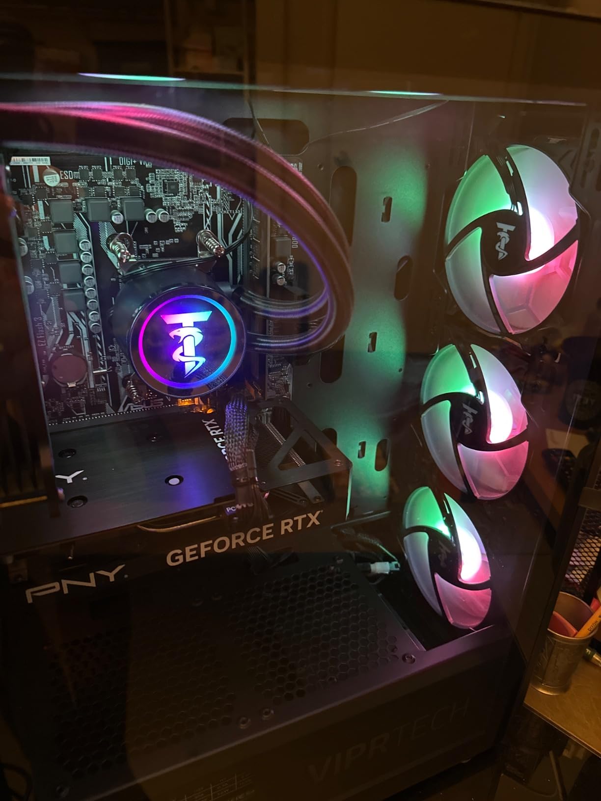 ViprTech Ghost 3.0 Gaming PC, Ryzen 7, RTX 4060 8GB, 16GB/1TB SSD Onyx Black | AMD Ryzen 7 (4.4Ghz Turbo), RTX 4060 8GB, 16GB DDR4 RAM, 1TB SSD, VR-Ready customer photo 2