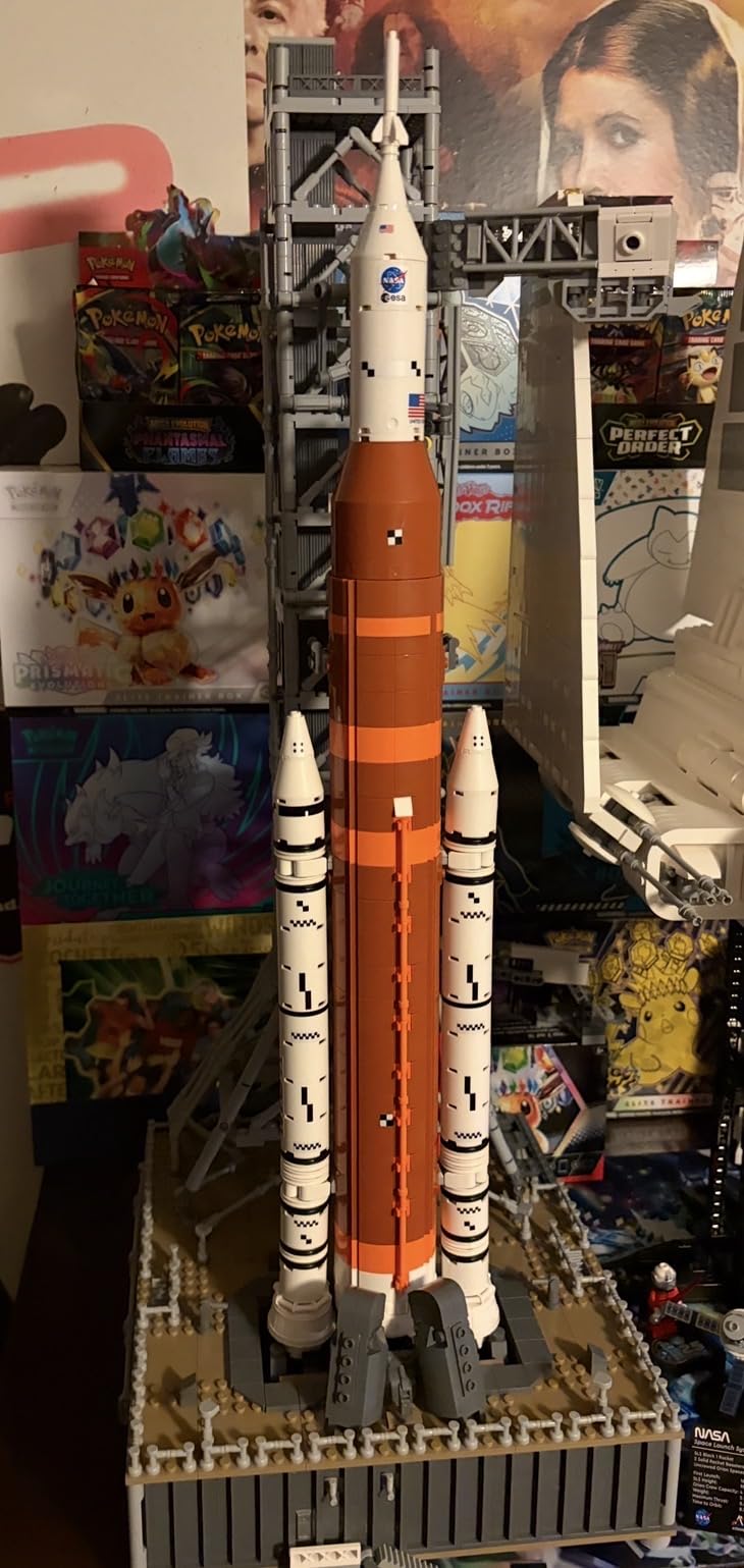 LEGO Icons NASA Artemis Space Launch System - DIY Rocket Model Building Set for Adults, Ages 18+ - Gifts for Birthdays - Unique Bedroom Decoration for Space & NASA Lovers - 10341 customer photo 1