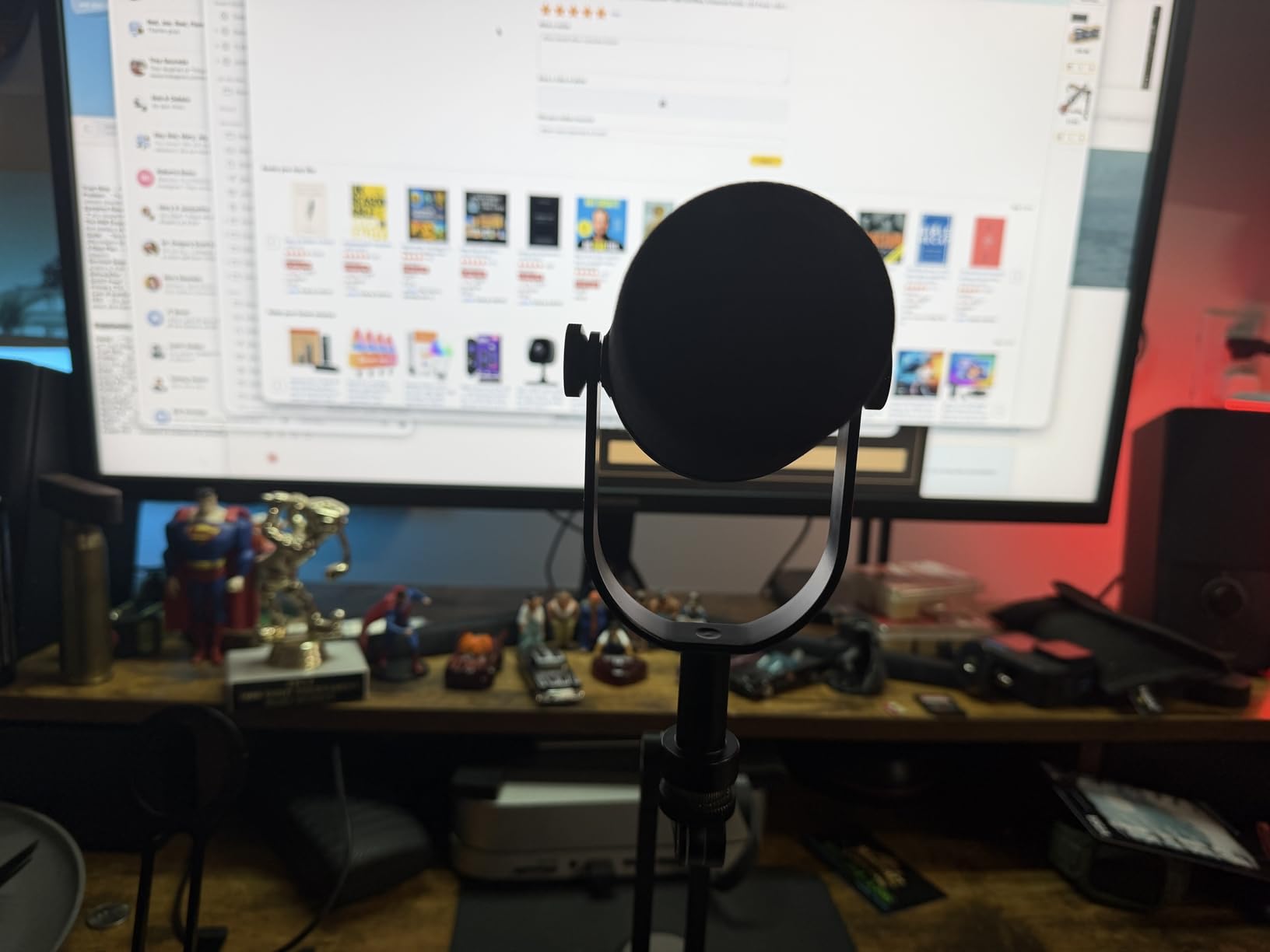 Shure MV7+ USB-C & XLR Podcast Dynamic Microphone - Black customer photo 1