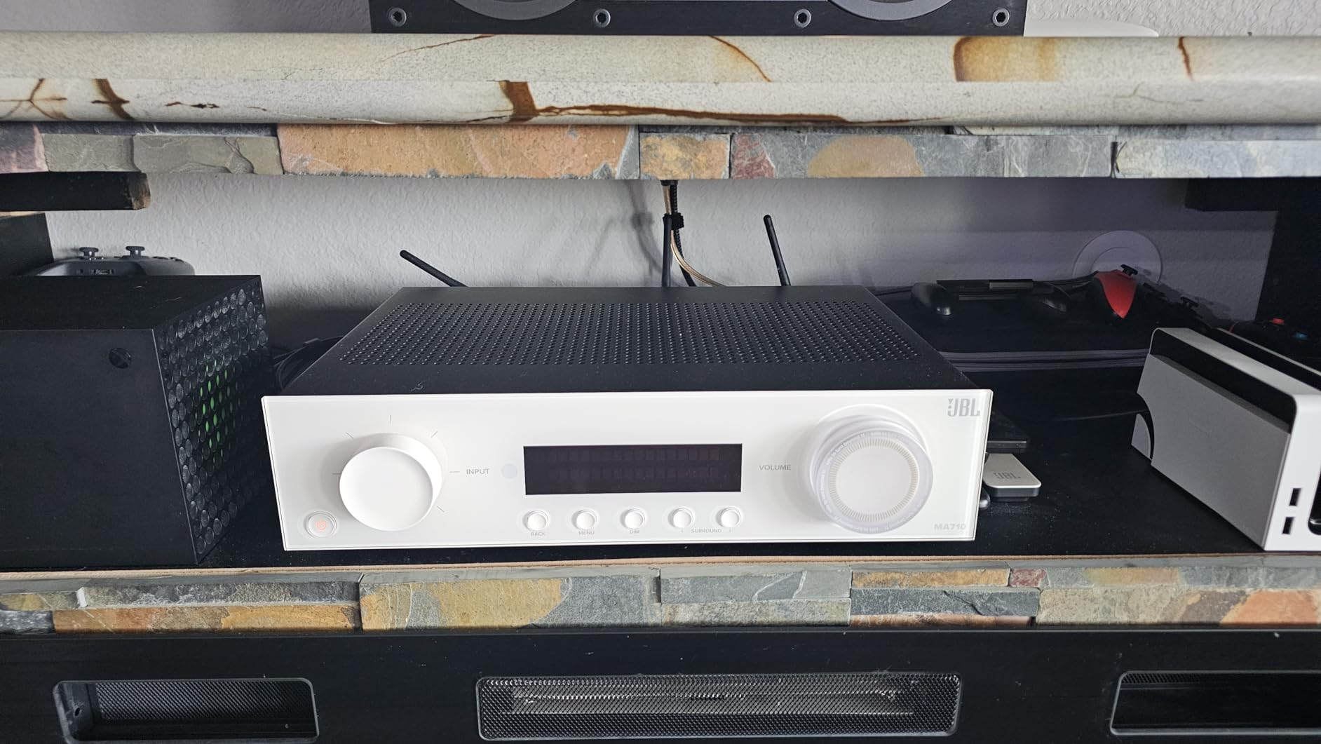 JBL MA710 7.2 Channel (110 Watt x 7) 8K AV Receiver (Black) customer photo 1