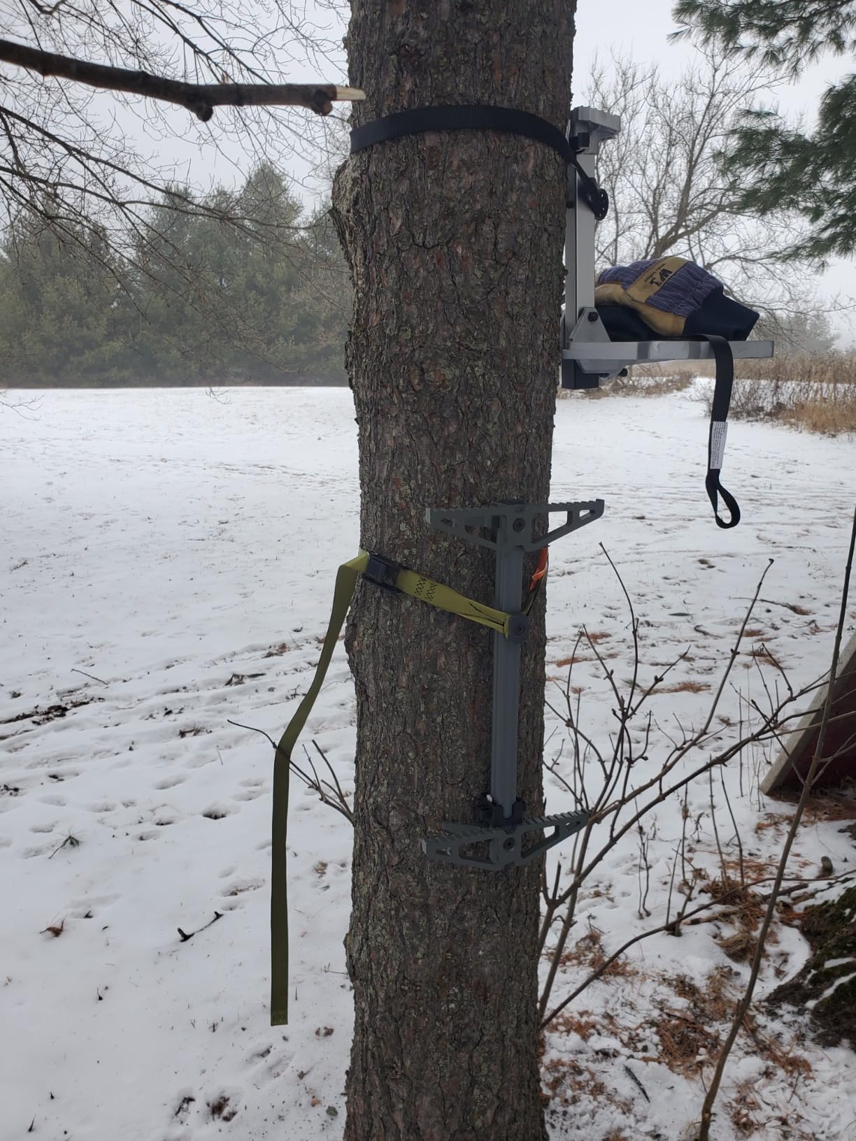 Climbing Sticks, Non-Slip Tree Step Tree Climbing Sticks for Hunting, Lightweight Aluminum Hunting Climbing Steps, Climbing Stick for Tree Stand customer photo 2