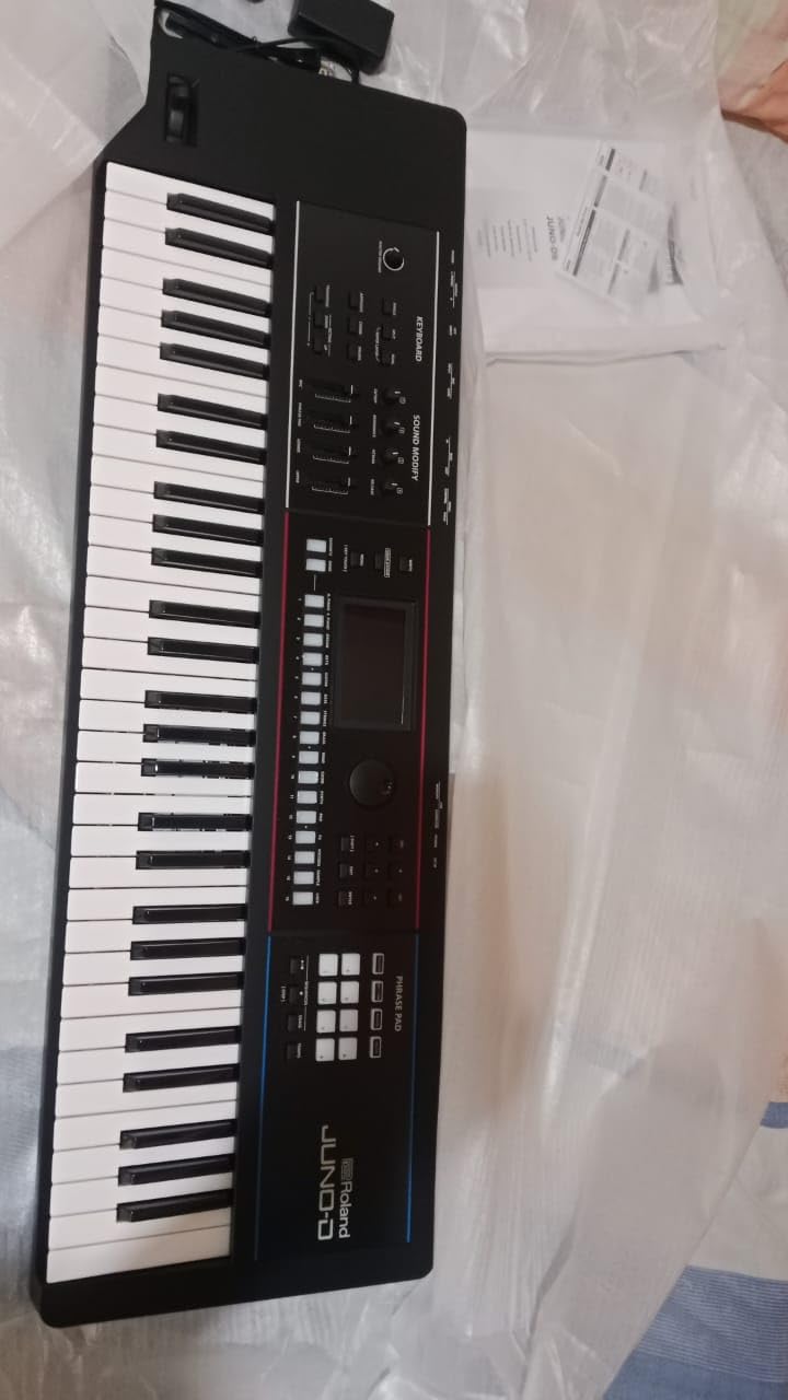 Roland JUNO-D6 Synthesizer | 61-Note Keyboard with Synth Action | ZEN-Core Engine with Over 3800 Onboard Sounds customer photo 2