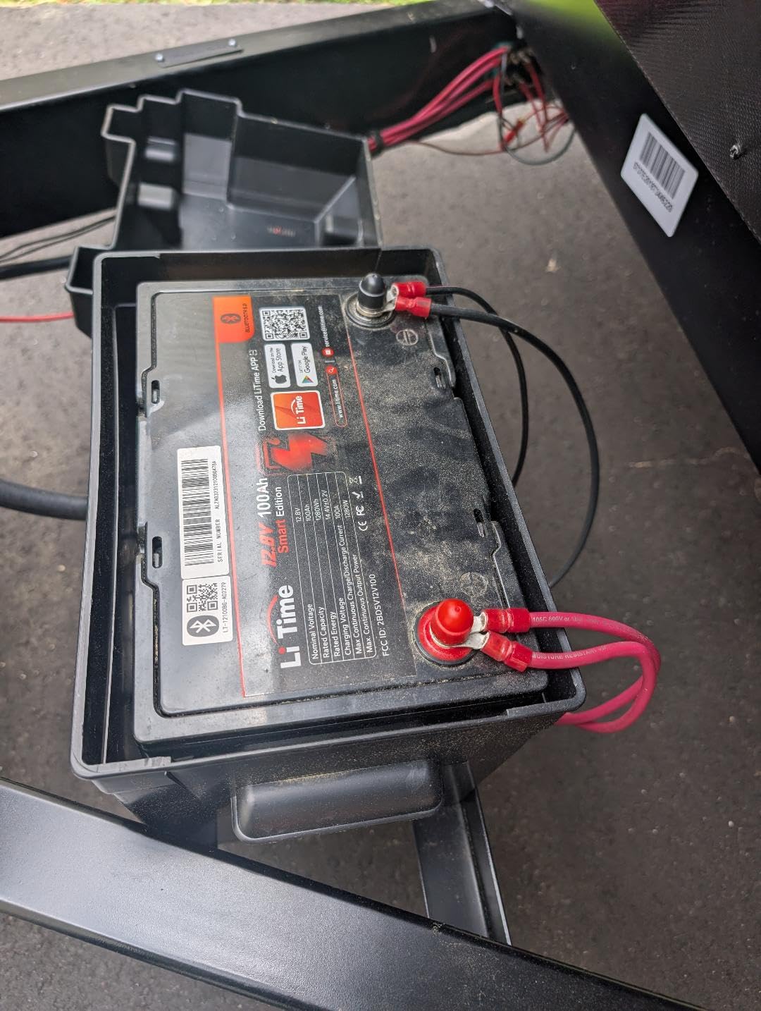 Litime 12V 230Ah LiFePO4 Lithium Battery for RV, Travel Trailer, Solar | Group 4D, Bluetooth, 200A BMS, Max. 15000 Cycles, IP65 Waterproof, Low Temp Protection, 2944Wh, for Camper, Off-Grid, Marine customer photo 2