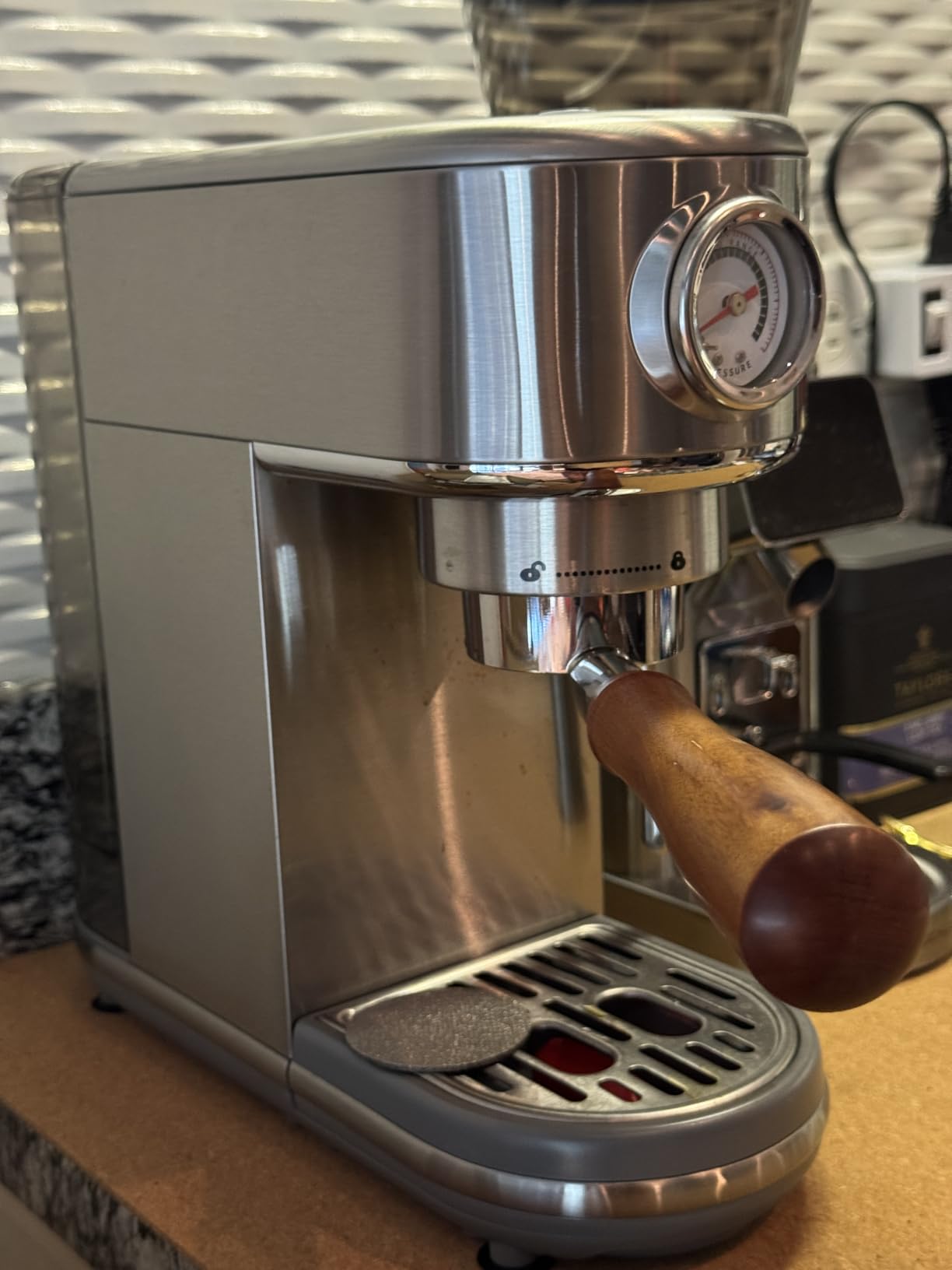 atatix Espresso Machine with Milk Frother, 20 Bar Pressure Espresso Maker customer photo 1