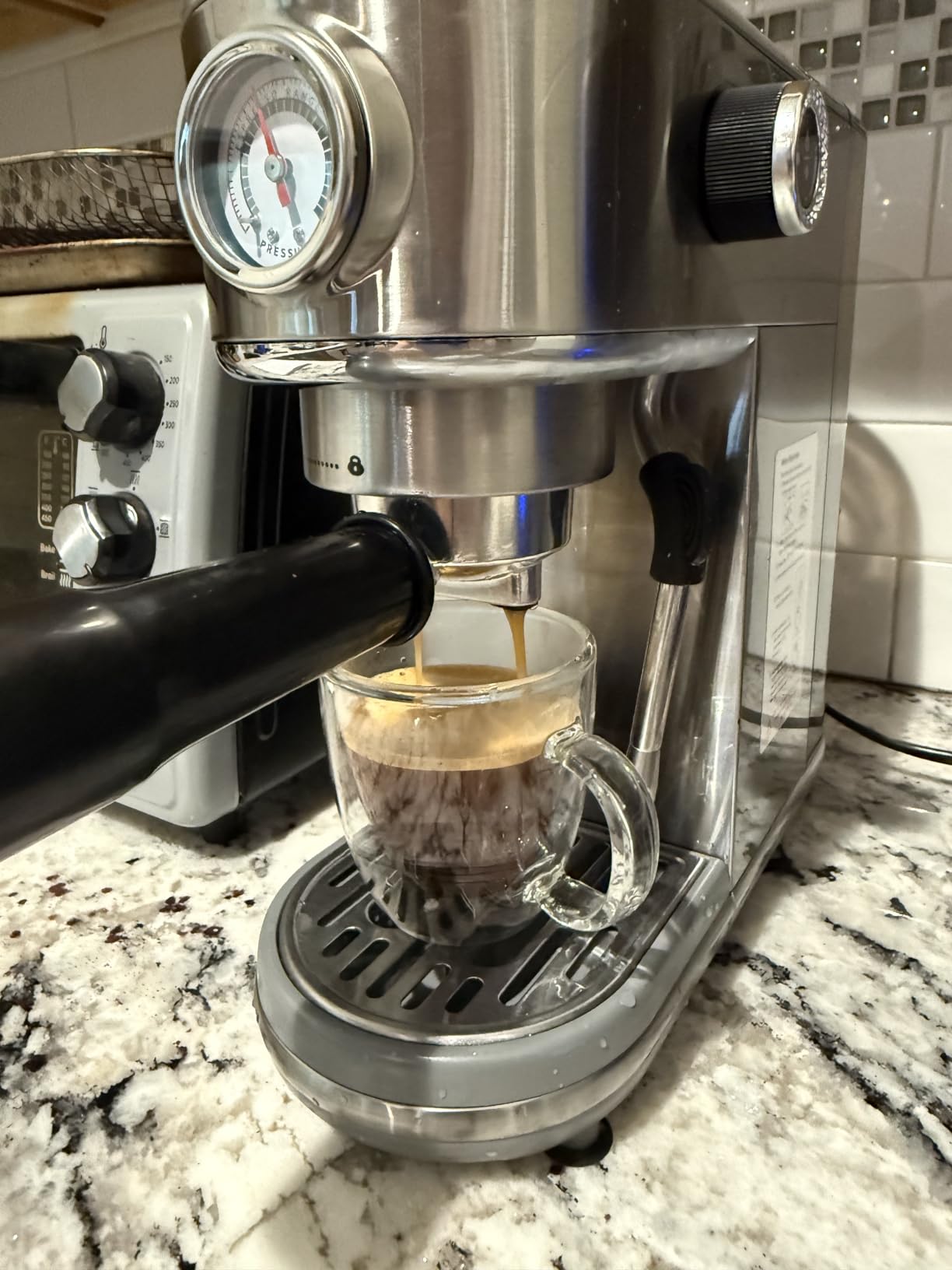 atatix Espresso Machine with Milk Frother, 20 Bar Pressure Espresso Maker customer photo 2