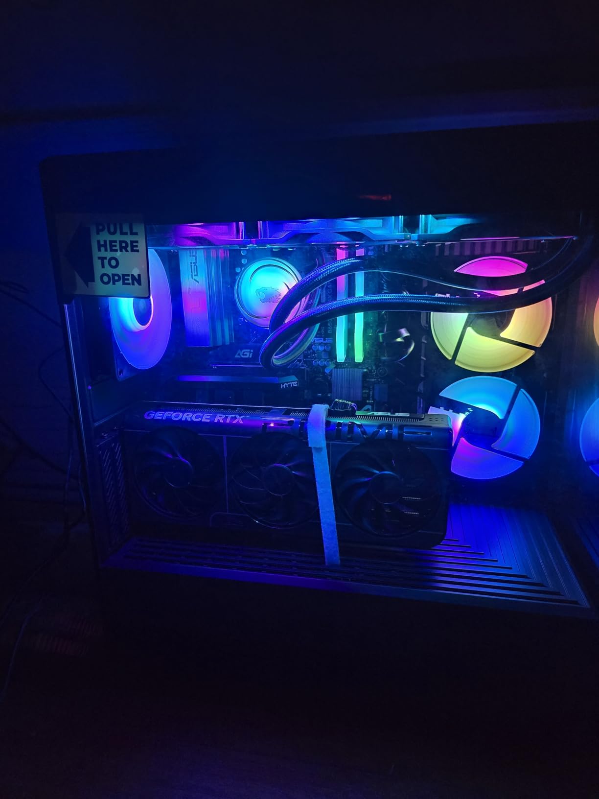 iBUYPOWER Y40 PRO Black Gaming PC Desktop Computer AMD Ryzen 9 7900X CPU, NVIDIA GeForce RTX 5070Ti 16GB GPU, 32GB DDR5 RGB 5200MHz RAM, 2TB NVMe SSD, Windows 11 Home, Keyboard, Mouse - Y40BA9N57T01 customer photo 1