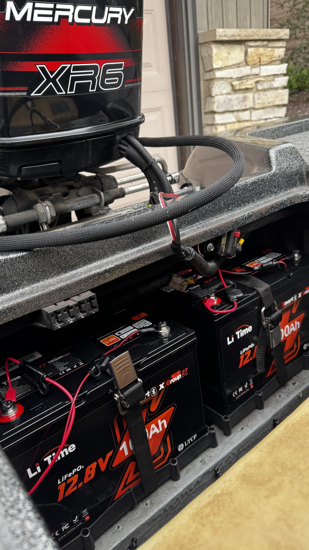 LiTime 12V 165Ah Group 31 LiFePO4 Lithium Battery for RV Marine Boat | Bluetooth, 165A BMS, Max 15000 Cycles, Low Temp Protection, IP65 Waterproof, 2112Wh, for Trolling Motor, Travel Trailers customer photo 1