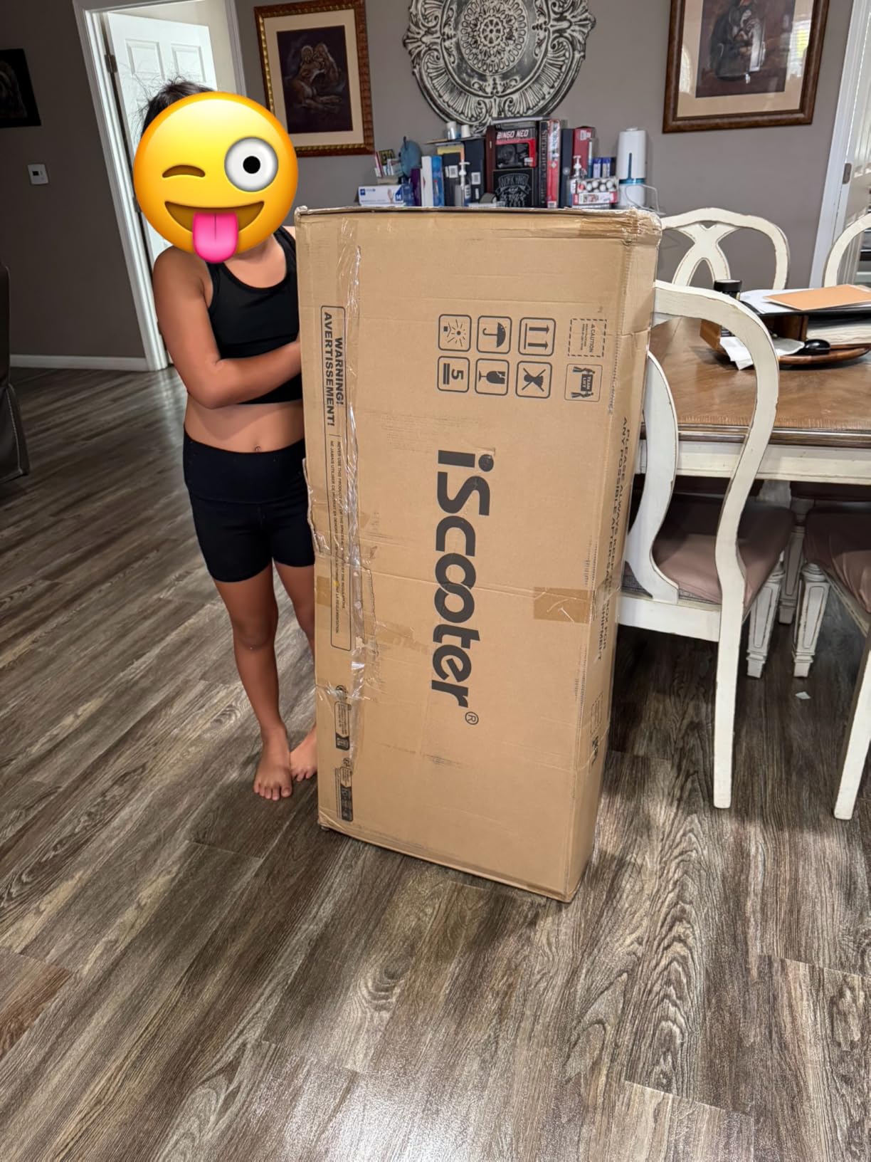 iScooter Electric Scooter for Adults & Big Kids, Foldable, Cruise Control, Smart App, Dual Braking, LED Lights customer photo 1