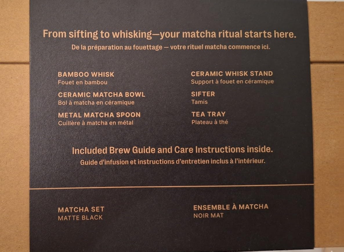 Fellow Matcha Set, 6-Piece Ceramic Matcha Bowl Kit with Display Tray customer photo 2