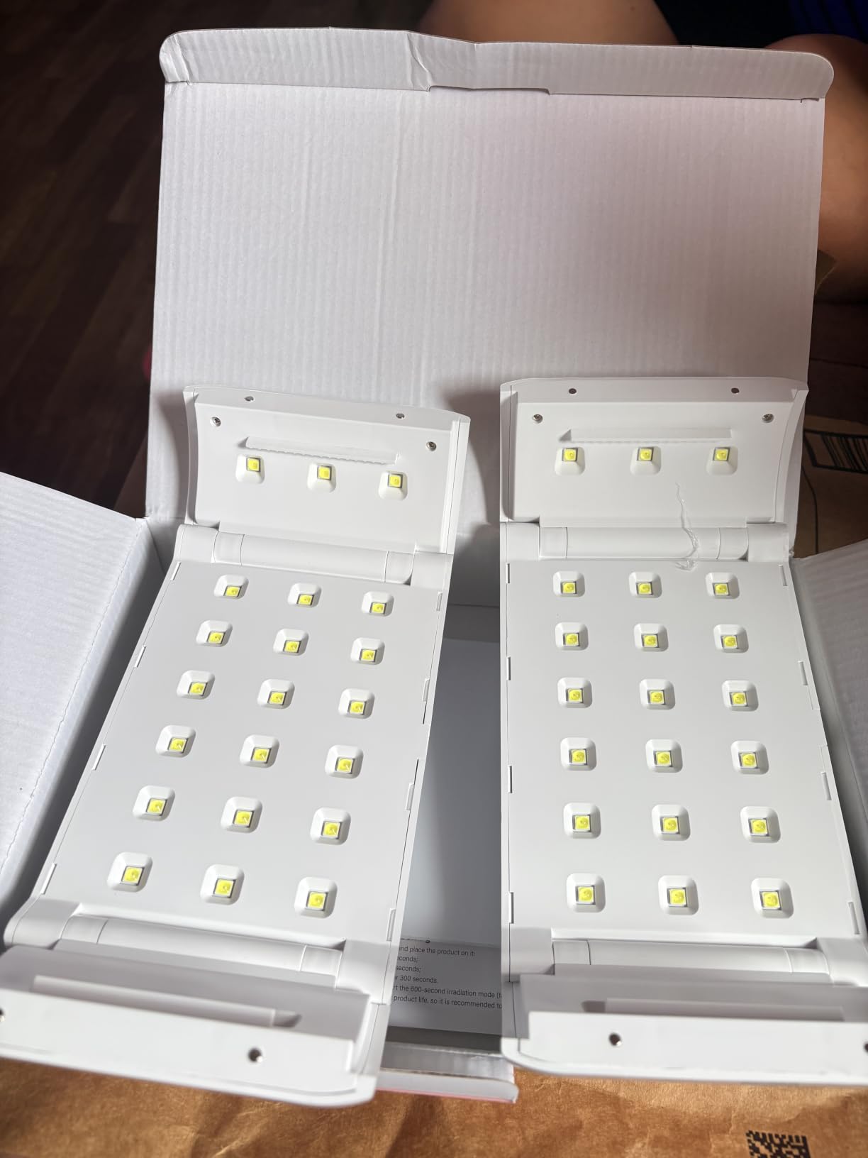 UV Light for Resin, 48W 48 LEDs, Double-Sided, 360° Surround, Dual 365-405nm, Open Lamps customer photo 2