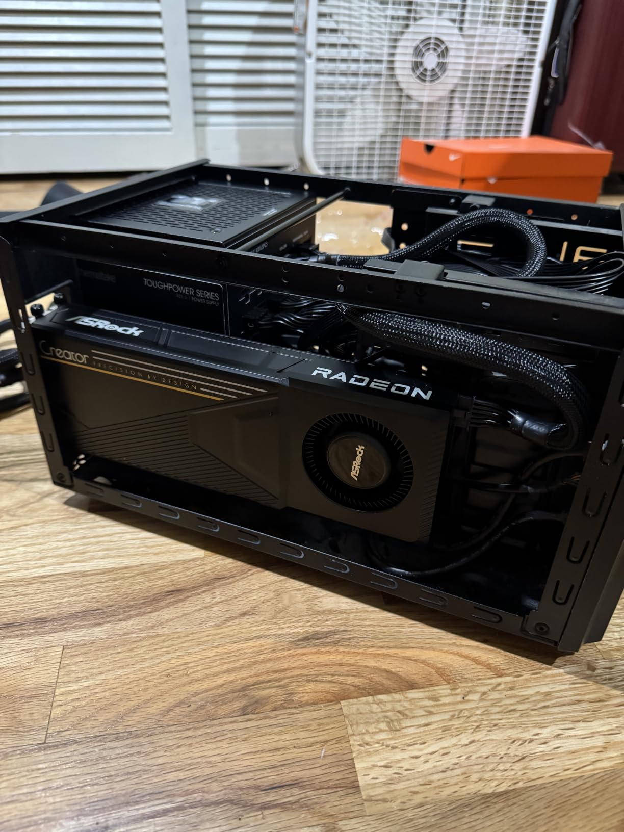 ASRock Radeon AI PRO R9700 Creator 32GB Professional Graphics Card, 2920 MHz Boost Clock, GDDR6, AMD RDNA 4, AI-Accelerators, DisplayPort 2.1a, PCIe 5.0, Blower Cooler customer photo 2