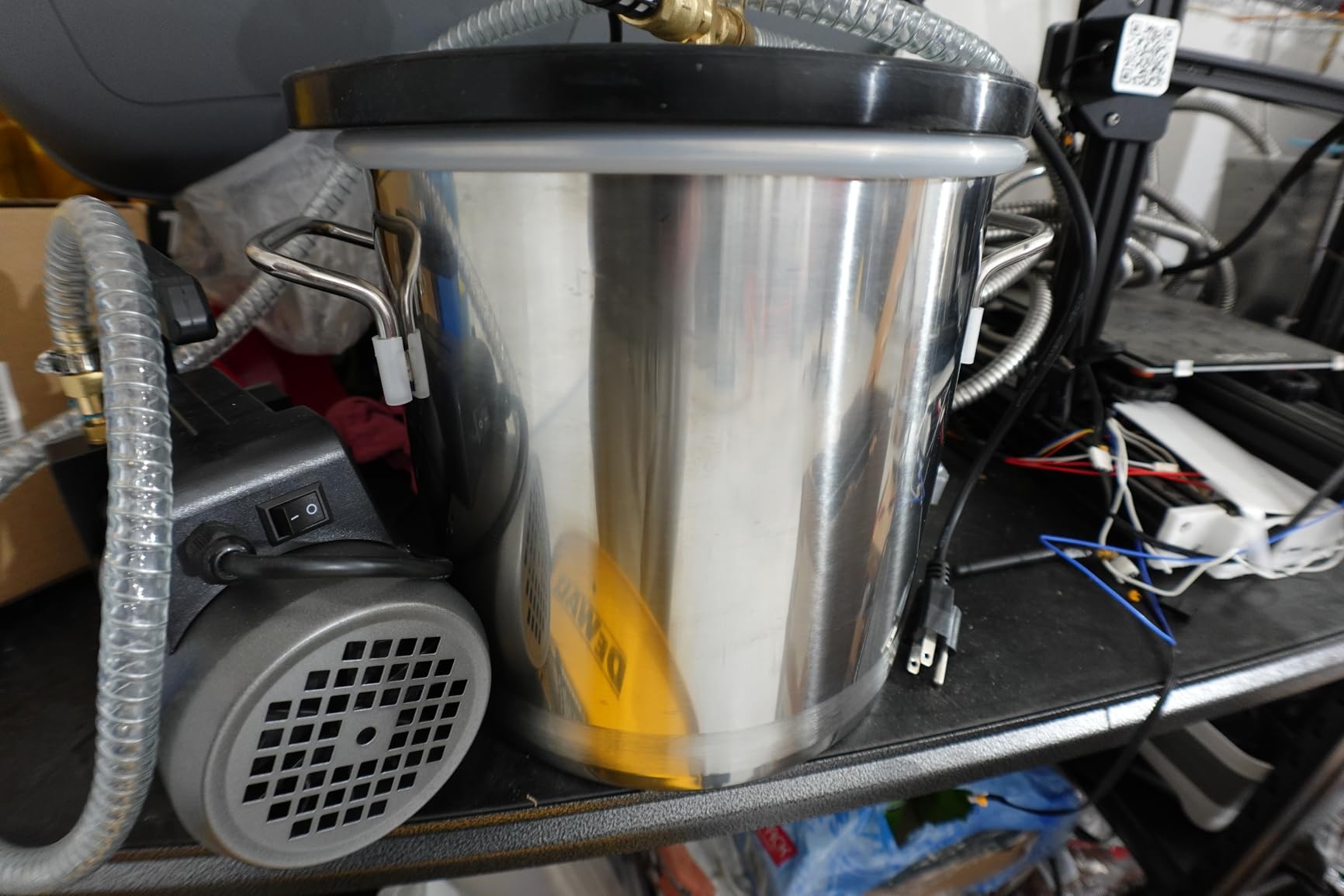 OMT 1.5 Gal Vacuum Chamber & 3.5 CFM Pump Kit for Resin Degas customer photo 1