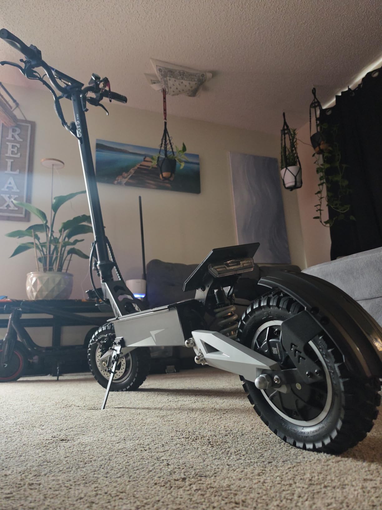 T10 Electric Scooter for Adults, 48V 18AH Battery Up to 46 Miles Range, 31 MPH, 11