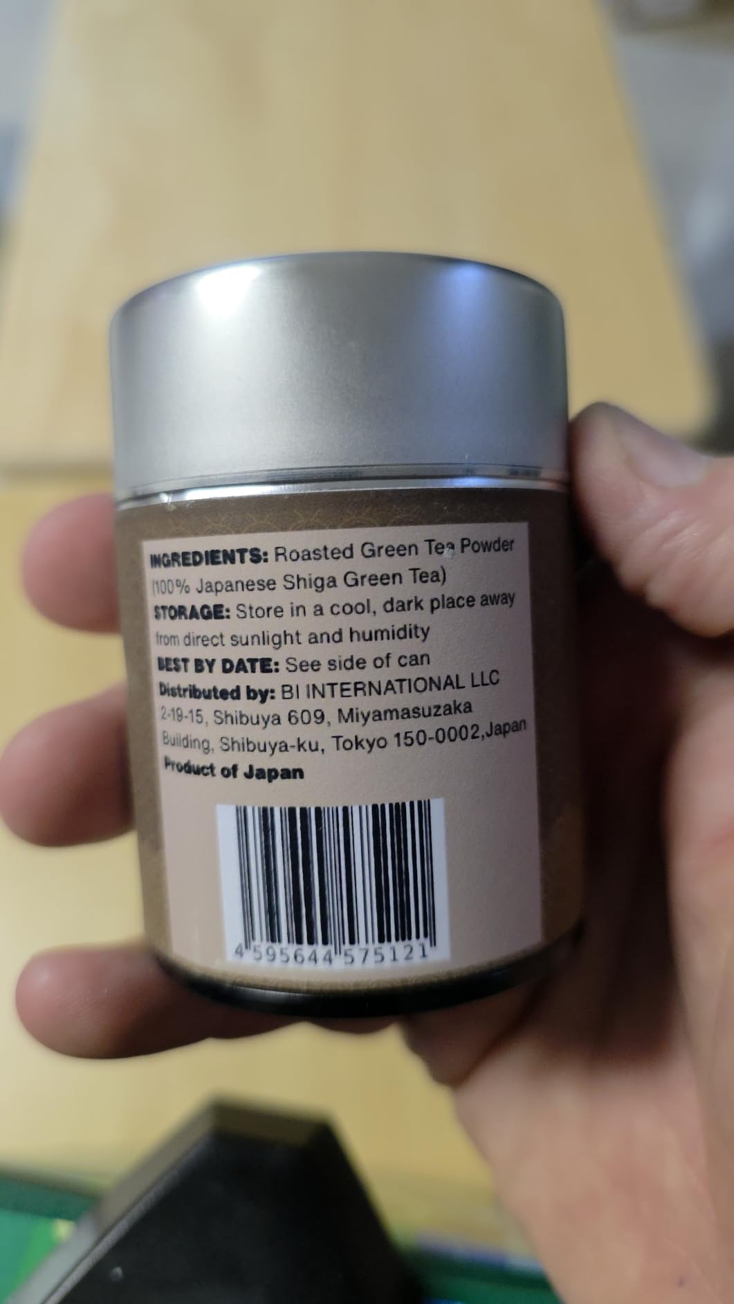 NAGOMI Hojicha Powder, First Harvest, Japanese Roasted Green Tea Latte Powder, Low caffeine (80g / 2.82oz) customer photo 2