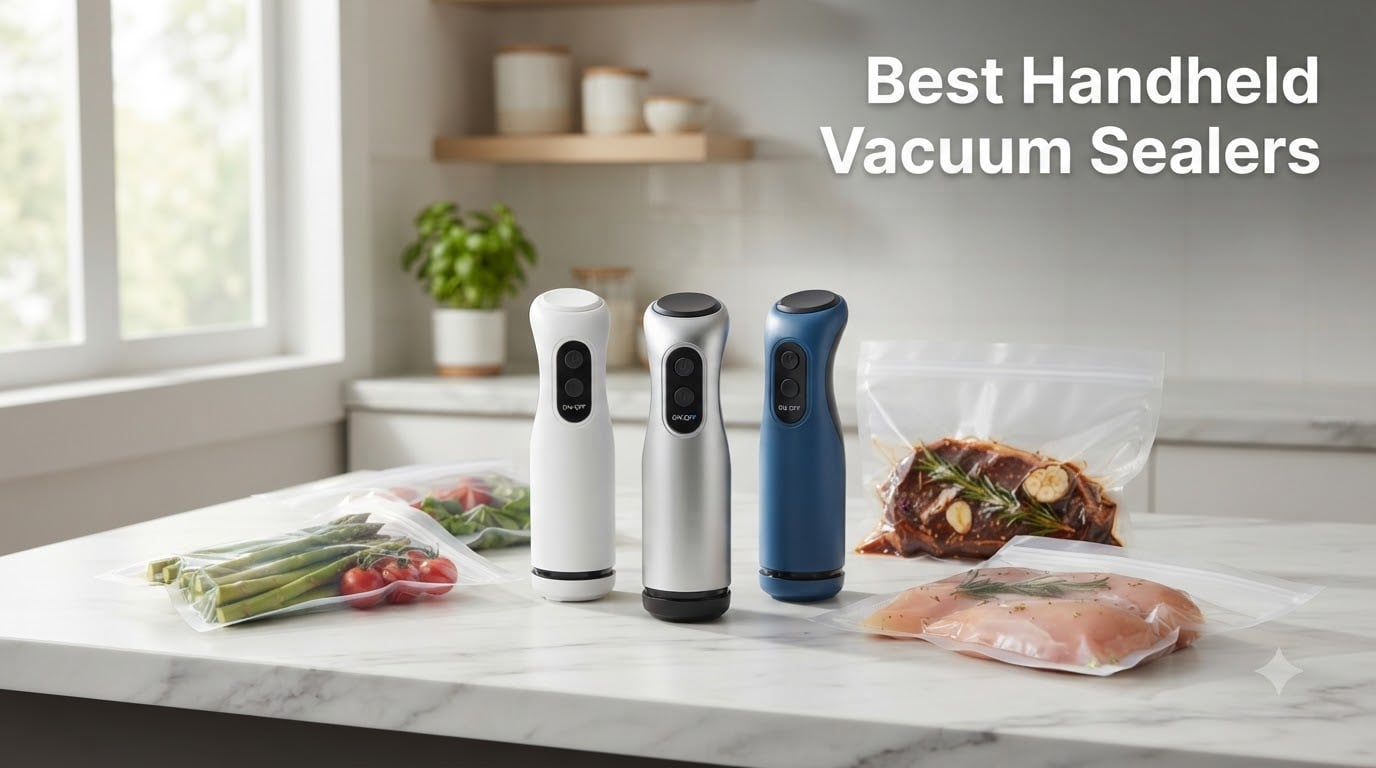 8 Best Handheld Vacuum Sealers (August 2026)