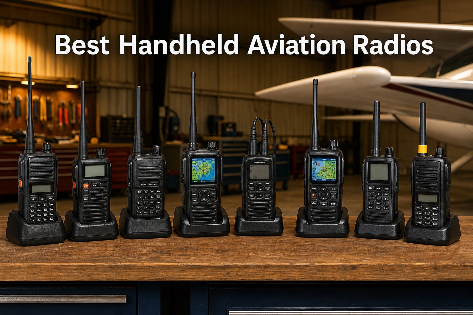 8 Best Handheld Aviation Radios (August 2026)