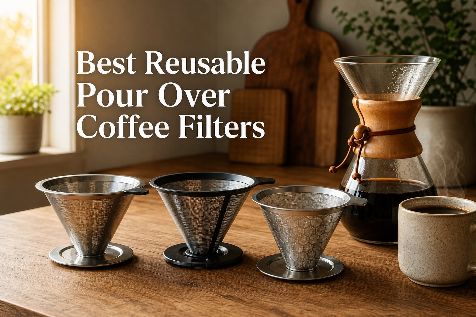 8 Best Reusable Pour Over Coffee Filters (August 2026)