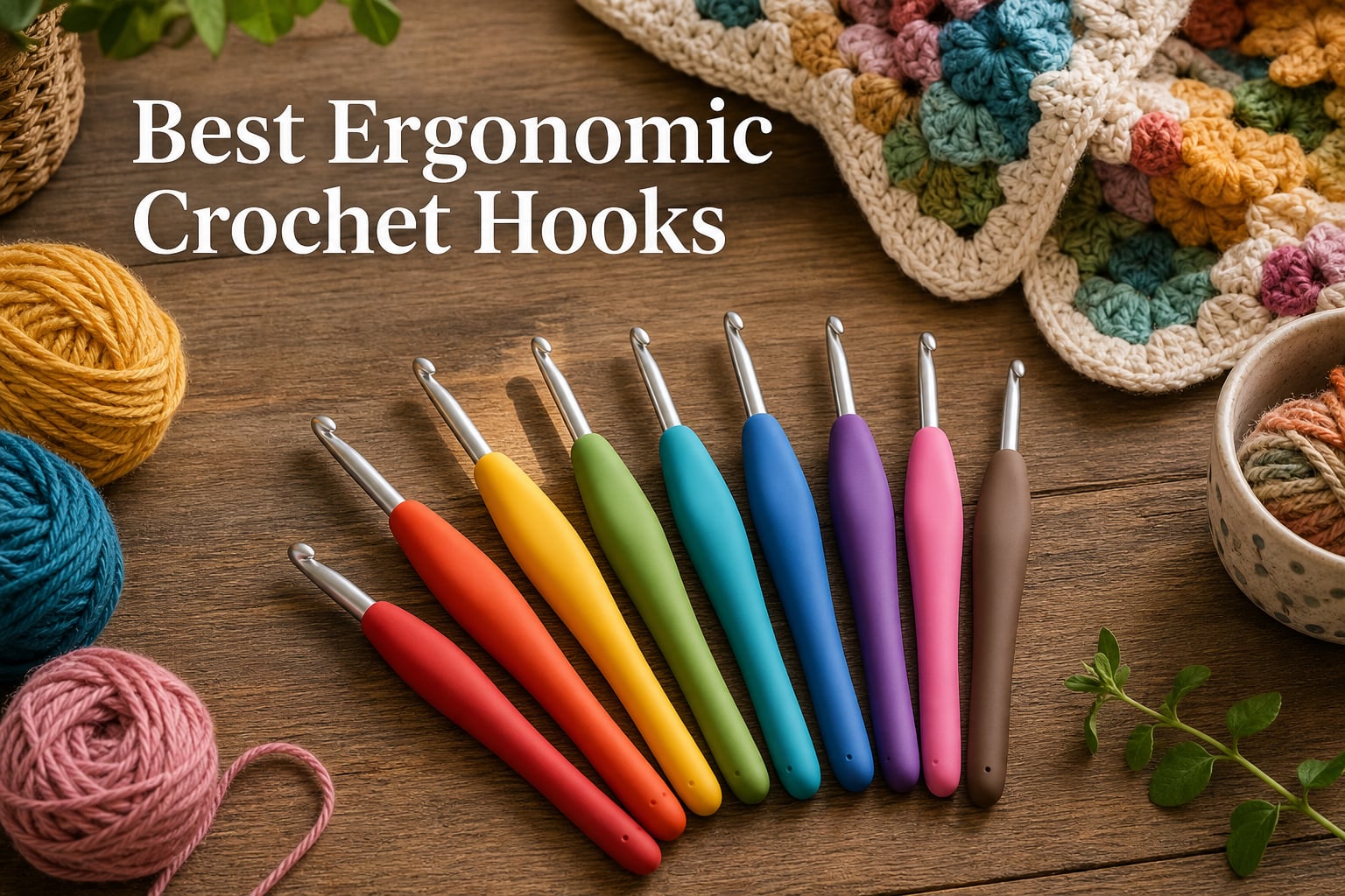 8 Best Ergonomic Crochet Hooks (August 2026) Comfort and Grip