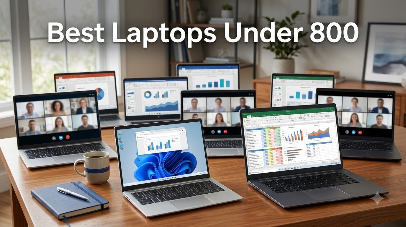 Best Laptops Under 800