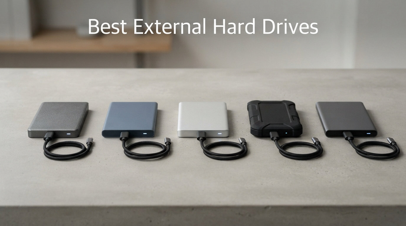 12 Best External Hard Drives (August 2026)