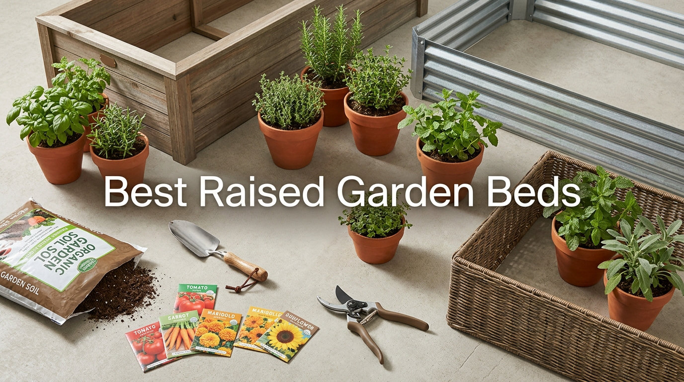 12 Best Raised Garden Beds (August 2026) for Every Garden