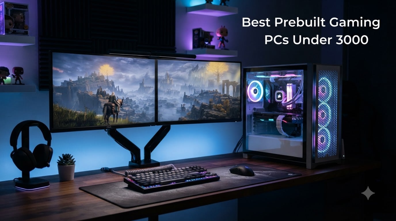 8 Best prebuilt gaming pcs under $3000 (August 2026)