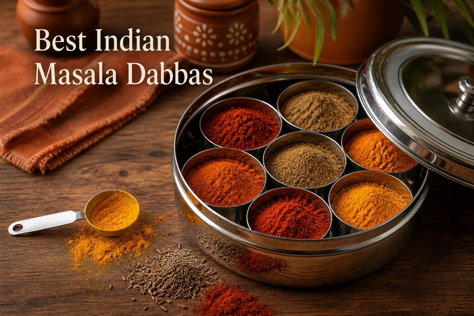8 Best Indian Masala Dabbas (August 2026)