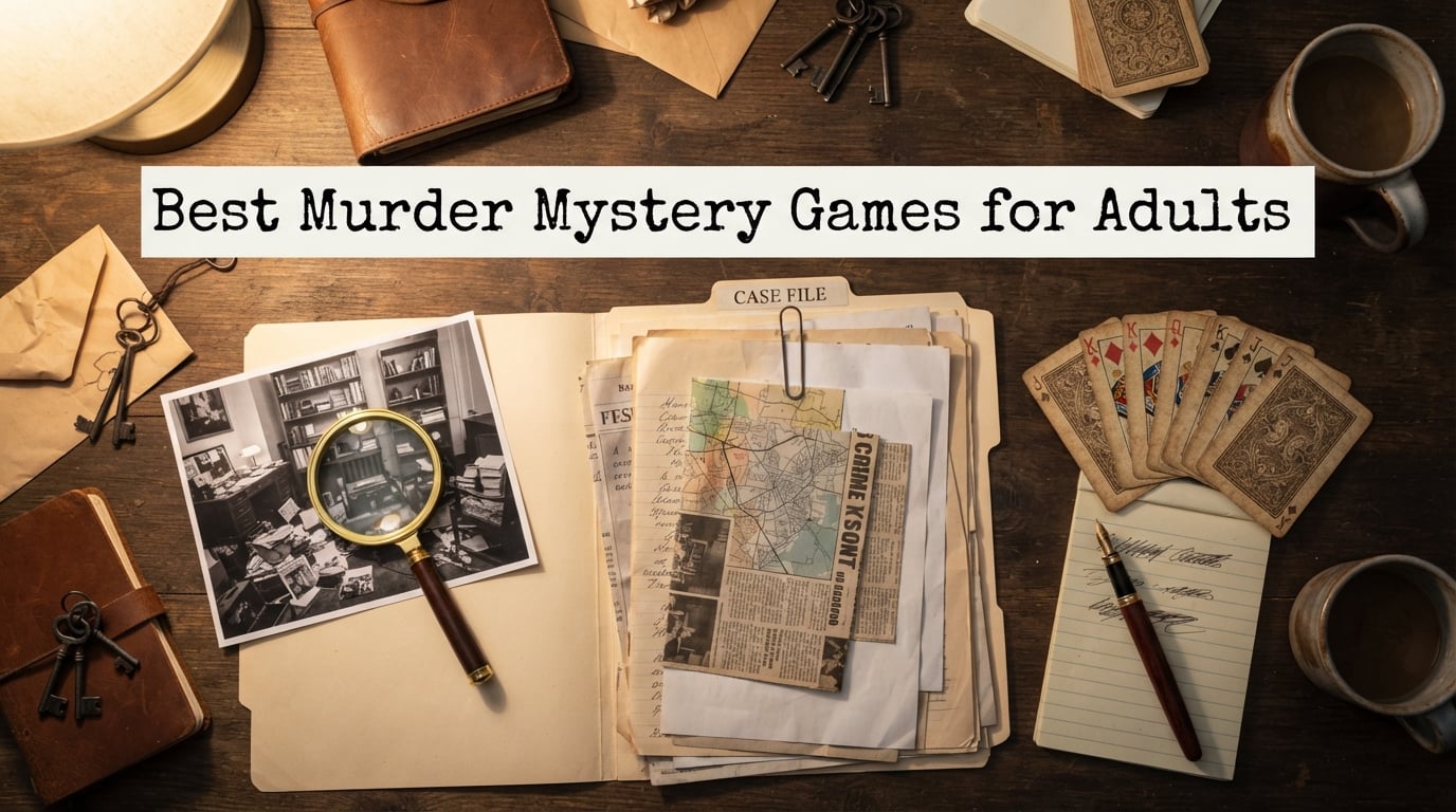 Best Murder Mystery Games for Adults