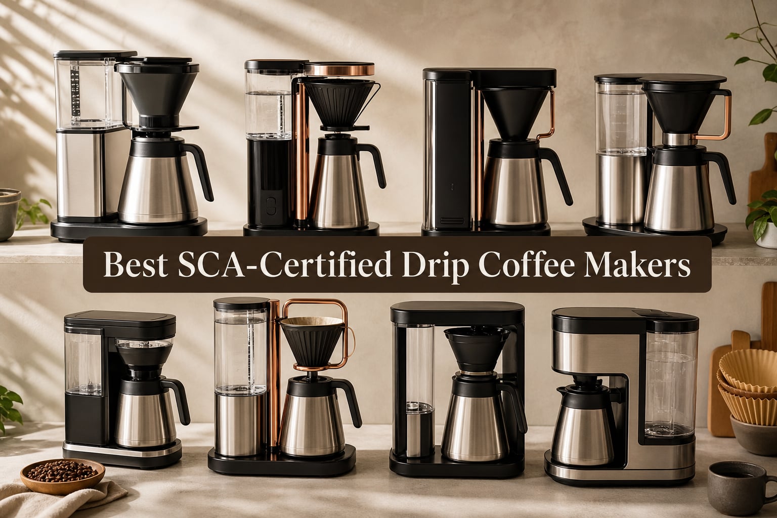 8 Best SCA-Certified Drip Coffee Makers (August 2026)