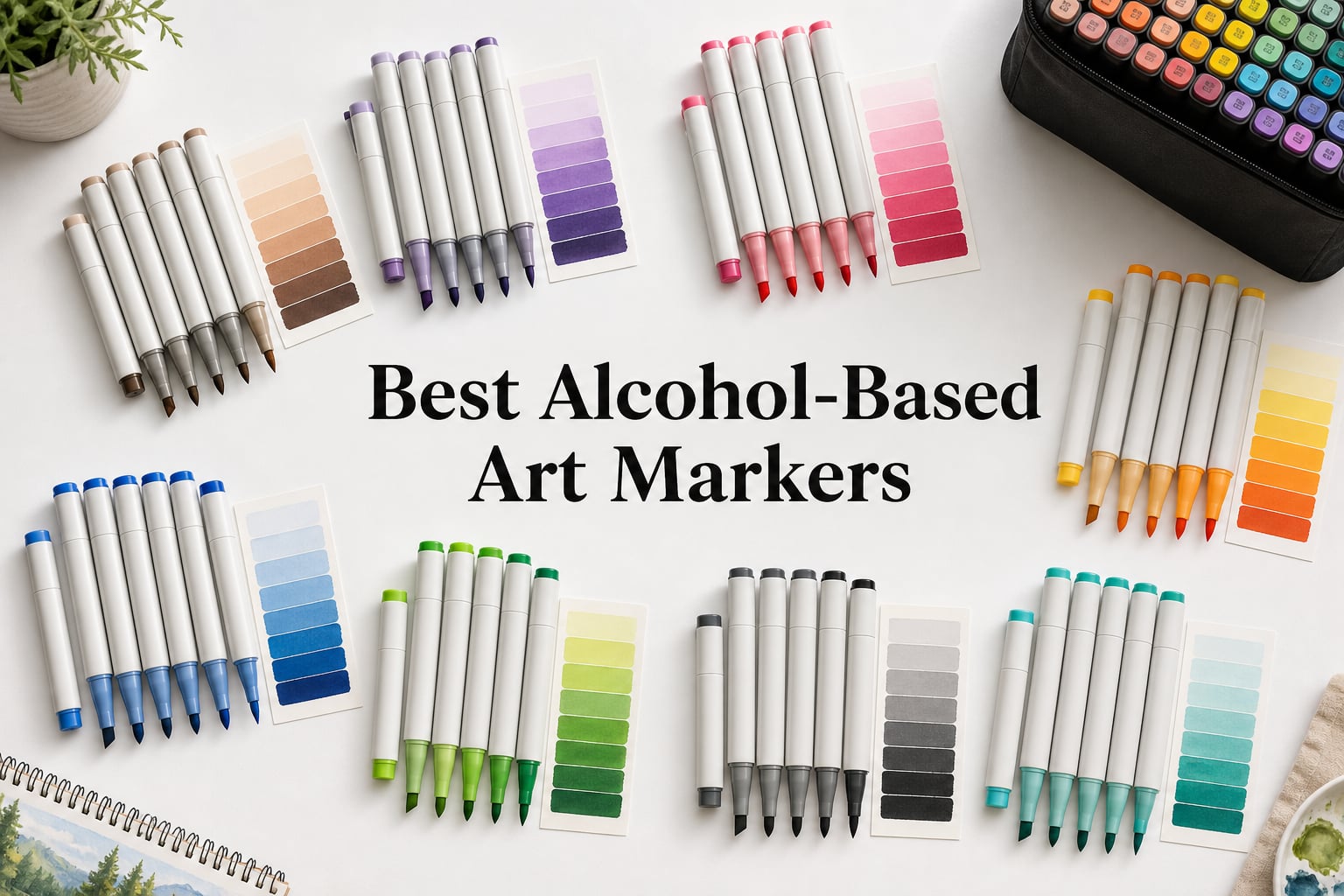 8 Best Alcohol-Based Art Markers (August 2026)