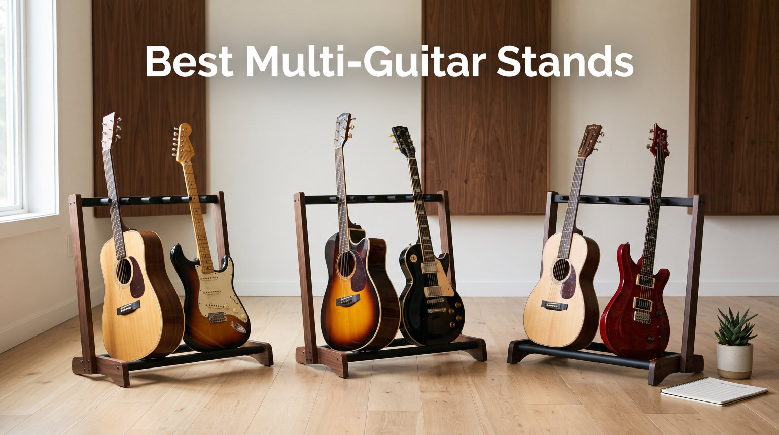 8 Best Multi-Guitar Stands (August 2026)